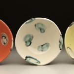 Bowls, Porcelain, Slip, Underglaze, 2011