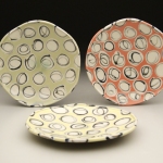 Plates, Porcelain, Underglaze, Glaze, 2011
