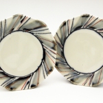Plates, Porcelain, Underglaze, Glaze, 2013