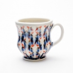 Mug, Porcelain, Underglaze, Glaze, 2019