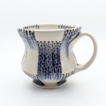Mug, Porcelain, Underglaze, Glaze, 2015