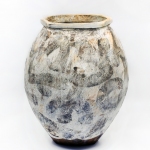 Large Jar, Stoneware, Slip, Glaze, 2021