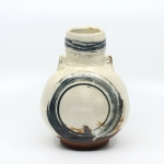 Flask Vase, Stoneware, Slip, Glaze, 2020