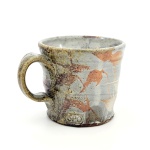 Mug, Stoneware, Slip, Glaze, Wood-fired, 2023